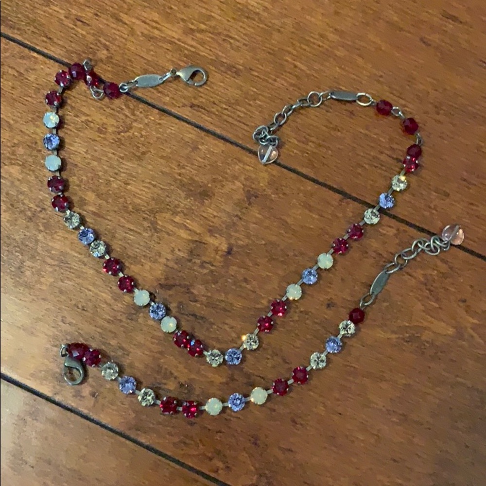 FOURTH OF JULY SABIKA necklace and bracelet set